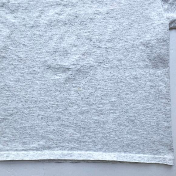 Vintage Mighty Ducks Anaheim Logo 7 Gray T Shirt Baby Tee Yth XL Hockey NHL 90s - Picture 6 of 10